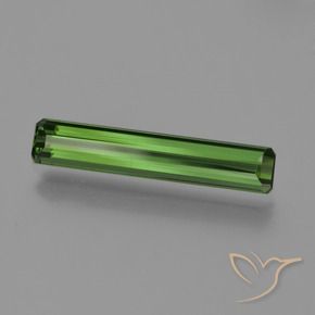 Turmalina Verde escuro Natural 1.51ct, Corte Octógono / Esmeralda, VVS-VS