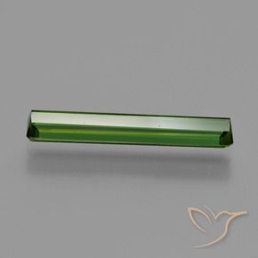 Turmalina Verde escuro Natural 1.51ct, Corte Octógono / Esmeralda, VVS-VS