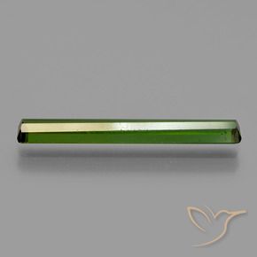Turmalina Verde Terroso Natural 1.55ct, Corte Octógono / Esmeralda, VVS-VS