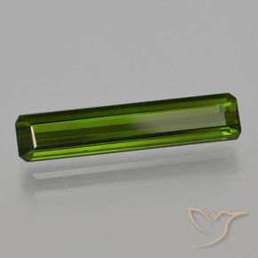 Turmalina Verde Terroso Natural 1.94ct, Corte Octógono / Esmeralda, VS