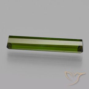 Turmalina Verde Terroso Natural 1.94ct, Corte Octógono / Esmeralda, VS