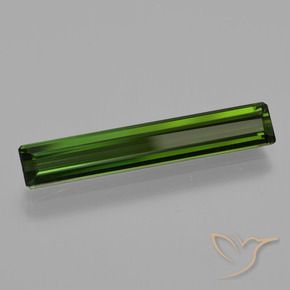 Turmalina Verde escuro Natural 1.91ct, Corte Octógono / Esmeralda, VVS-VS