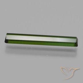 Turmalina Verde escuro Natural 1.91ct, Corte Octógono / Esmeralda, VVS-VS