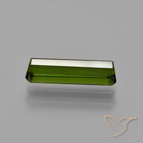 Turmalina Verde floresta Natural 1.10ct, Corte Octógono / Esmeralda, VS