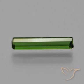 Turmalina Verde escuro Natural 1.13ct, Corte Octógono / Esmeralda, VVS-VS