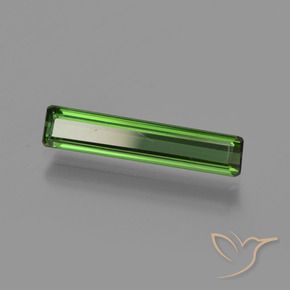 Turmalina Verde floresta Natural 1.14ct, Corte Octógono / Esmeralda, VVS-VS