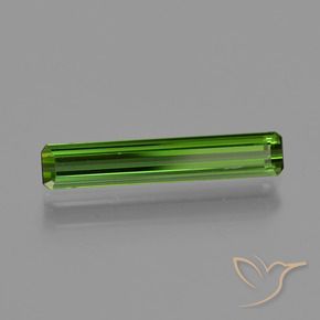 Turmalina verde escuro Natural 1.16ct, Corte Octógono / Esmeralda, VVS-VS