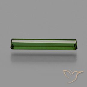 Turmalina verde escuro Natural 1.16ct, Corte Octógono / Esmeralda, VVS-VS