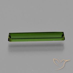 Turmalina Verde floresta Natural 1.19ct, Corte Octógono / Esmeralda, VVS-VS
