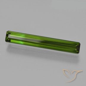 Turmalina Verde escuro Natural 1.70ct, Corte Octógono / Esmeralda, VS