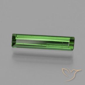 Turmalina Verde Natural 0.93ct, Corte Octógono / Esmeralda, VVS-VS