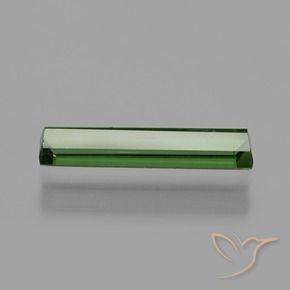 Turmalina Verde Natural 0.93ct, Corte Octógono / Esmeralda, VVS-VS