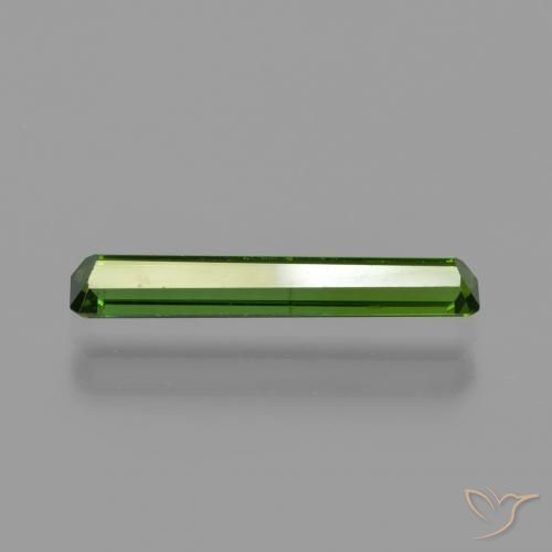 Turmalina Verde médio Natural 0.96ct, Corte Octógono / Esmeralda, VS
