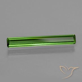 Turmalina Verde médio Natural 0.97ct, Corte Octógono / Esmeralda, VS