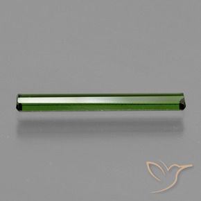 Turmalina Verde médio Natural 0.97ct, Corte Octógono / Esmeralda, VS