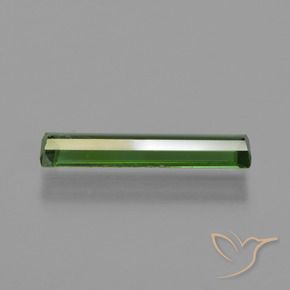 Turmalina Verde Terroso Natural 0.90ct, Corte Octógono / Esmeralda, VS