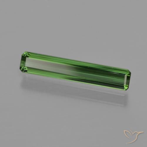 Turmalina Verde Terroso Natural 0.94ct, Corte Octógono / Esmeralda, VS