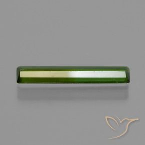 Turmalina Verde Terroso Natural 0.99ct, Corte Octógono / Esmeralda, VS