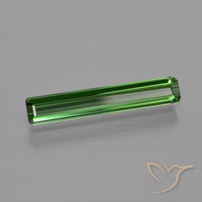 Turmalina Verde escuro Natural 0.90ct, Corte Octógono / Esmeralda, VS