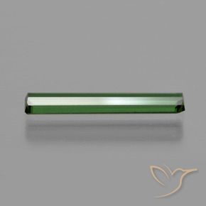 Turmalina Verde escuro Natural 0.90ct, Corte Octógono / Esmeralda, VS