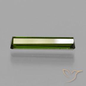 Turmalina verde escuro Natural 1.27ct, Corte Octógono / Esmeralda, VS