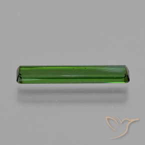 Turmalina Verde floresta Natural 1.22ct, Corte Octógono / Esmeralda, VS