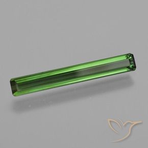 Turmalina Verde floresta Natural 1.27ct, Corte Octógono / Esmeralda, VS