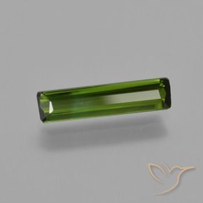 Turmalina Verde escuro Natural 0.82ct, Corte Octógono / Esmeralda, VS