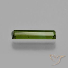 Turmalina Verde escuro Natural 0.82ct, Corte Octógono / Esmeralda, VS