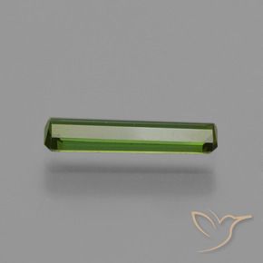 Turmalina Verde floresta Natural 0.81ct, Corte Octógono / Esmeralda, VVS-VS
