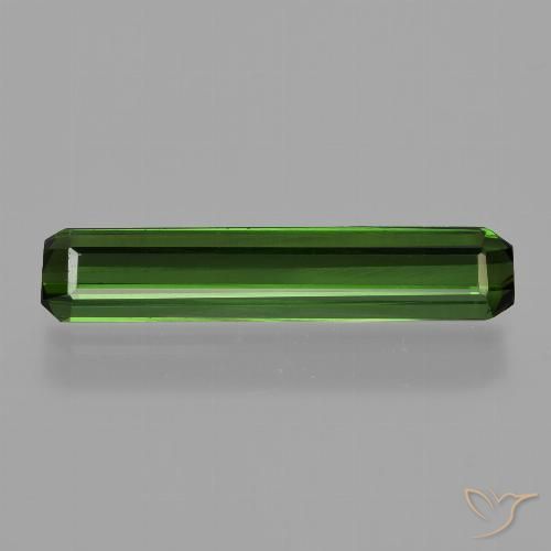 1.73ct Natural Verde médio Turmalina, Corte Esmeralda, VVS-VS