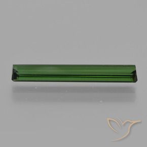 Turmalina Verde médio-escuro Natural 1.85ct, Corte Octógono / Esmeralda, VVS-VS