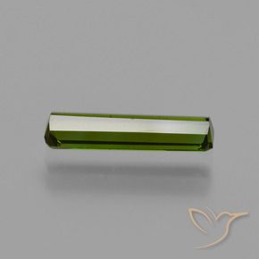 Turmalina Algas Verdes Natural 0.89ct, Corte Octógono / Esmeralda, VS