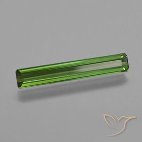 Turmalina verde escuro Natural 0.83ct, Corte Octógono / Esmeralda, VVS-VS