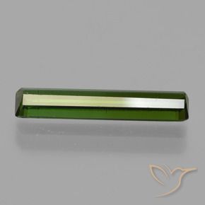 Turmalina verde escuro Natural 1.33ct, Corte Octógono / Esmeralda, VS
