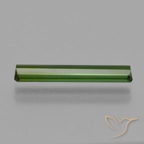 Turmalina verde escuro Natural 1.33ct, Corte Octógono / Esmeralda, VVS-VS