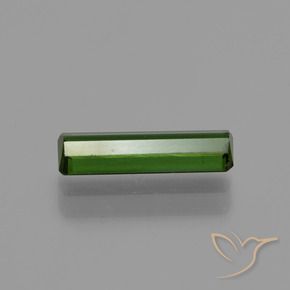 Turmalina verde escuro Natural 0.91ct, Corte Octógono / Esmeralda, VS-SI