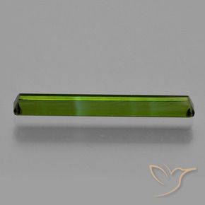 Turmalina Verde floresta Natural 0.96ct, Corte Octógono / Esmeralda, VVS-VS