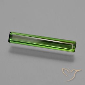 Turmalina verde escuro Natural 0.94ct, Corte Octógono / Esmeralda, VVS-VS