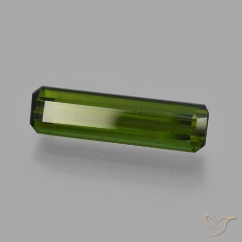 Turmalina Verde floresta Natural 1.80ct, Corte Octógono / Esmeralda, VS