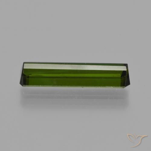 Turmalina Verde floresta Natural 1.80ct, Corte Octógono / Esmeralda, VS