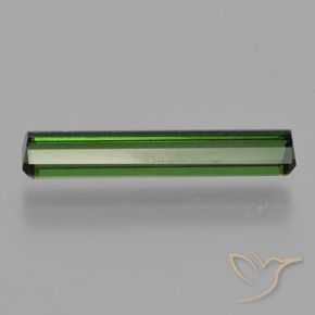 Turmalina Verde Terroso Escuro Natural 1.80ct, Corte Octógono / Esmeralda, VS