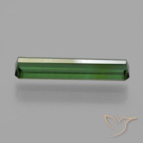 Turmalina Verde médio-escuro Natural 1.21ct, Corte Octógono / Esmeralda, VVS-VS