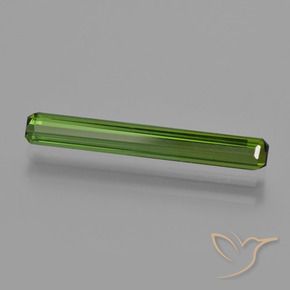 Turmalina Verde floresta Natural 1.27ct, Corte Octógono / Esmeralda, VS