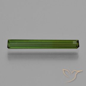 Turmalina Verde floresta Natural 1.27ct, Corte Octógono / Esmeralda, VS