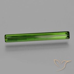 Turmalina verde escuro Natural 1.47ct, Corte Octógono / Esmeralda, VVS-VS