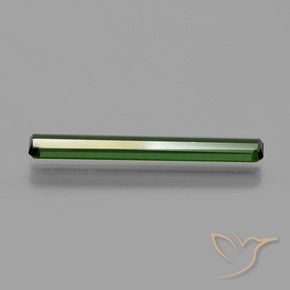 Turmalina Verde floresta Natural 1.38ct, Corte Octógono / Esmeralda, VS