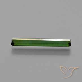 Turmalina Verde escuro Natural 1.20ct, Corte Octógono / Esmeralda, VVS-VS