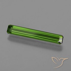 Turmalina Verde floresta Natural 1.26ct, Corte Octógono / Esmeralda, VVS-VS
