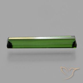 Turmalina Verde escuro Natural 1.20ct, Corte Octógono / Esmeralda, VVS-VS